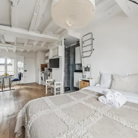 Bnbnook - Chic - Steps From Les Halles & The Louvre